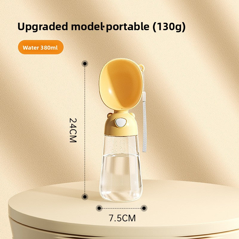 Portable Dog Water Cup Outdoor Pet Drinking Feeder