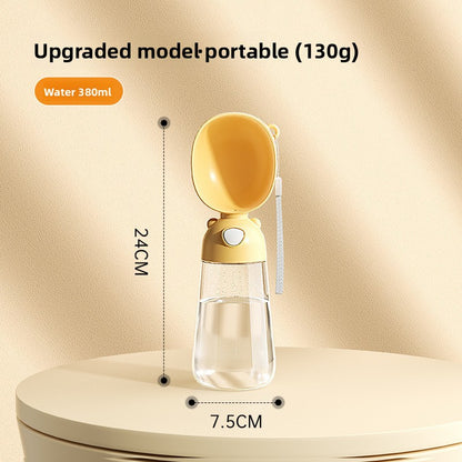 Portable Dog Water Cup Outdoor Pet Drinking Feeder